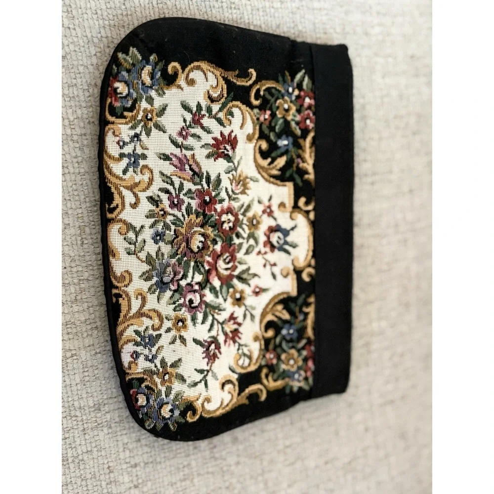 Vintage Walborg Italy Tapestry Floral